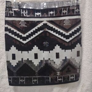 Express Sequin Mini skirt‎ size XS